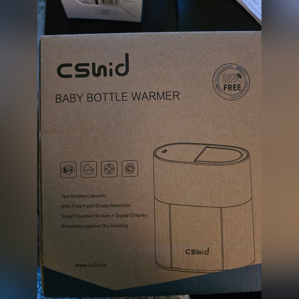 Baby Bottle Warmer - Natural Kraft